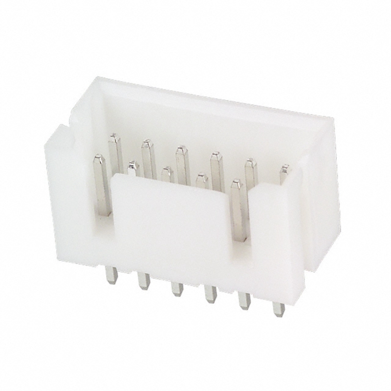 Hirose 端子连接器 2.5MM V DBL ROW HDR 12P THRU-HOLE TIN