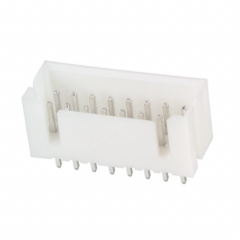 Hirose 端子连接器 2.5MM V DBL ROW HDR 16P THRU-HOLE TIN