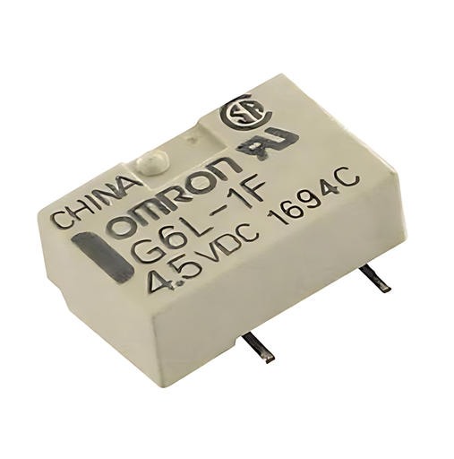 [G6L-1F-DC4.5] OMRON - 贴片安装 SPST-NO(1 Form A) 60V 5ms 5ms 40mA 4.5V 1A 125V 113Ω 10.6mm(长度)*7mm(高度)
